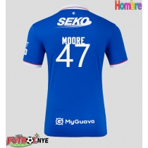 Camiseta Rangers Mikey Moore #47 Primera Equipación 2025-26 manga corta